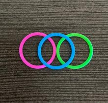  Polysexual Pride Flag Rings