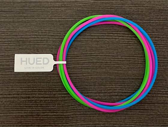 Polysexual Pride Flag Bracelets