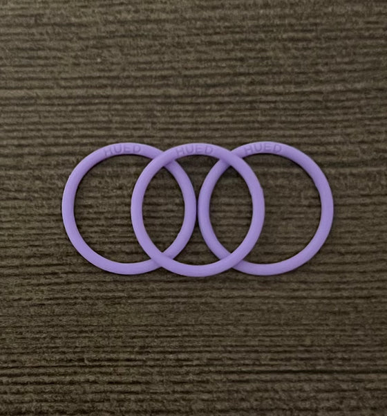 Deep Periwinkle Rings