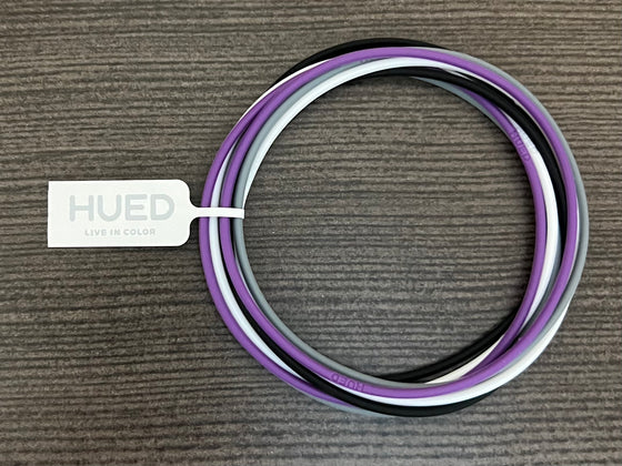 Asexual Pride Flag Bracelets