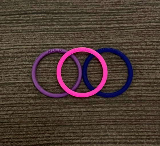 Bisexual Pride Flag Rings