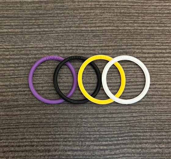 Non-Binary Pride Flag Rings