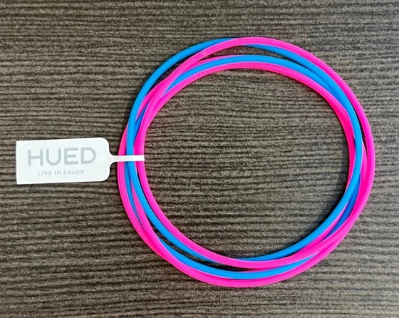 Neon Cotton Candy Bracelets